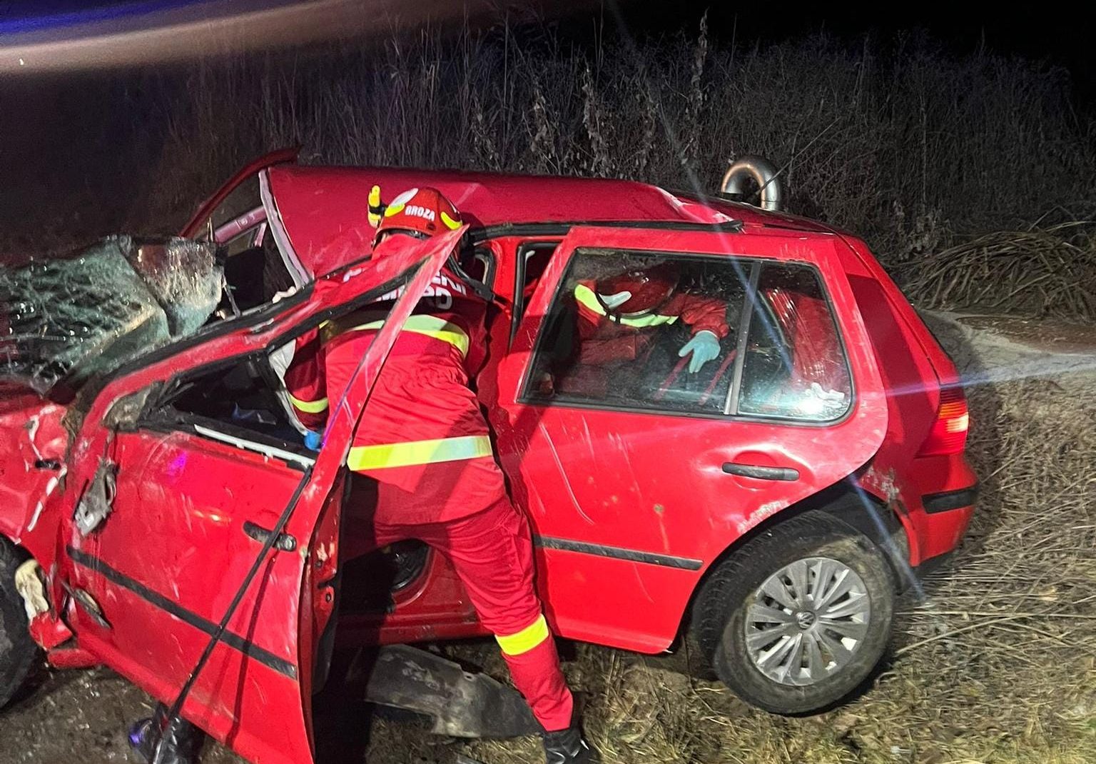 update foto: accident grav pe dn 1, la mirăslău. o