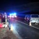 update foto: două accidente pe autostrada a1 sebeș sibiu. microbuz răsturnat