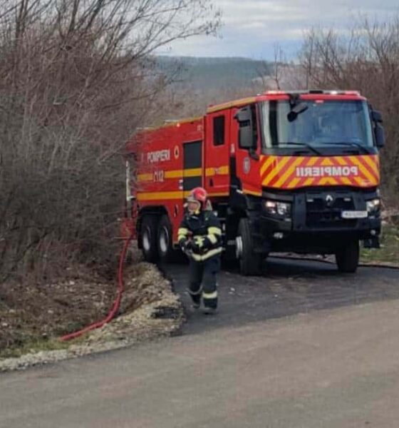 update: incendiu la o locuință din săsciori. intervin pompierii din