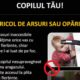 isu botoșani: nu lăsați la îndemâna copiilor vase cu lichid