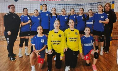 foto: echipa de handbal junioare iii de la cs unirea