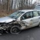 foto: accident la flămânzi! au fost implicate un autoturism și