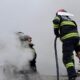 incendiu la corni! o casă a fost în pericol, seara