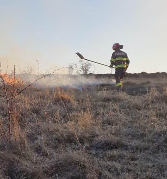 atenționare isu alba: incendierea vegetației uscate este strict interzisă. se