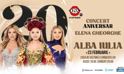 elena gheorghe susține un concert aniversar la alba iulia, la