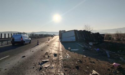 foto: accident grav pe autostrada a1, sebeș – sibiu. două