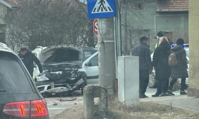 foto: accident de circulație în centrul municipiului alba iulia. polițiștii,