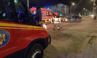 foto: accident în alba iulia, în zona kaufland stadion. sunt