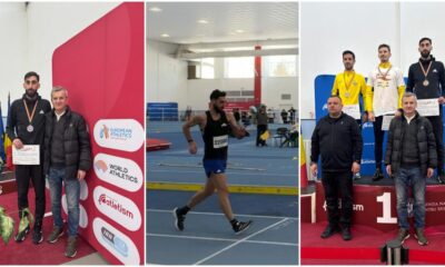 foto: andrei gafița, sportiv al cs unirea, medalie de bronz