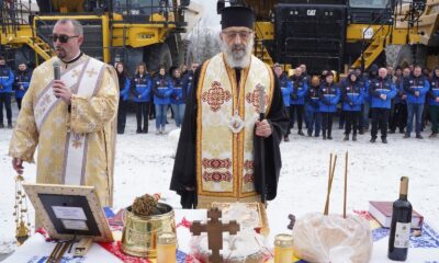 foto: arhiepiscopul ortodox de alba iulia, irineu, a binecuvântat cele