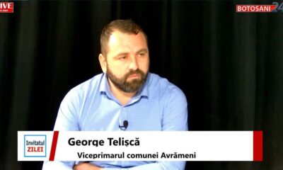 „invitatul zilei” la botosani24.ro: george telișcă, viceprimarul comunei avrămeni