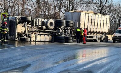 Șofer din alba, rănit într un accident produs pe dn 66.