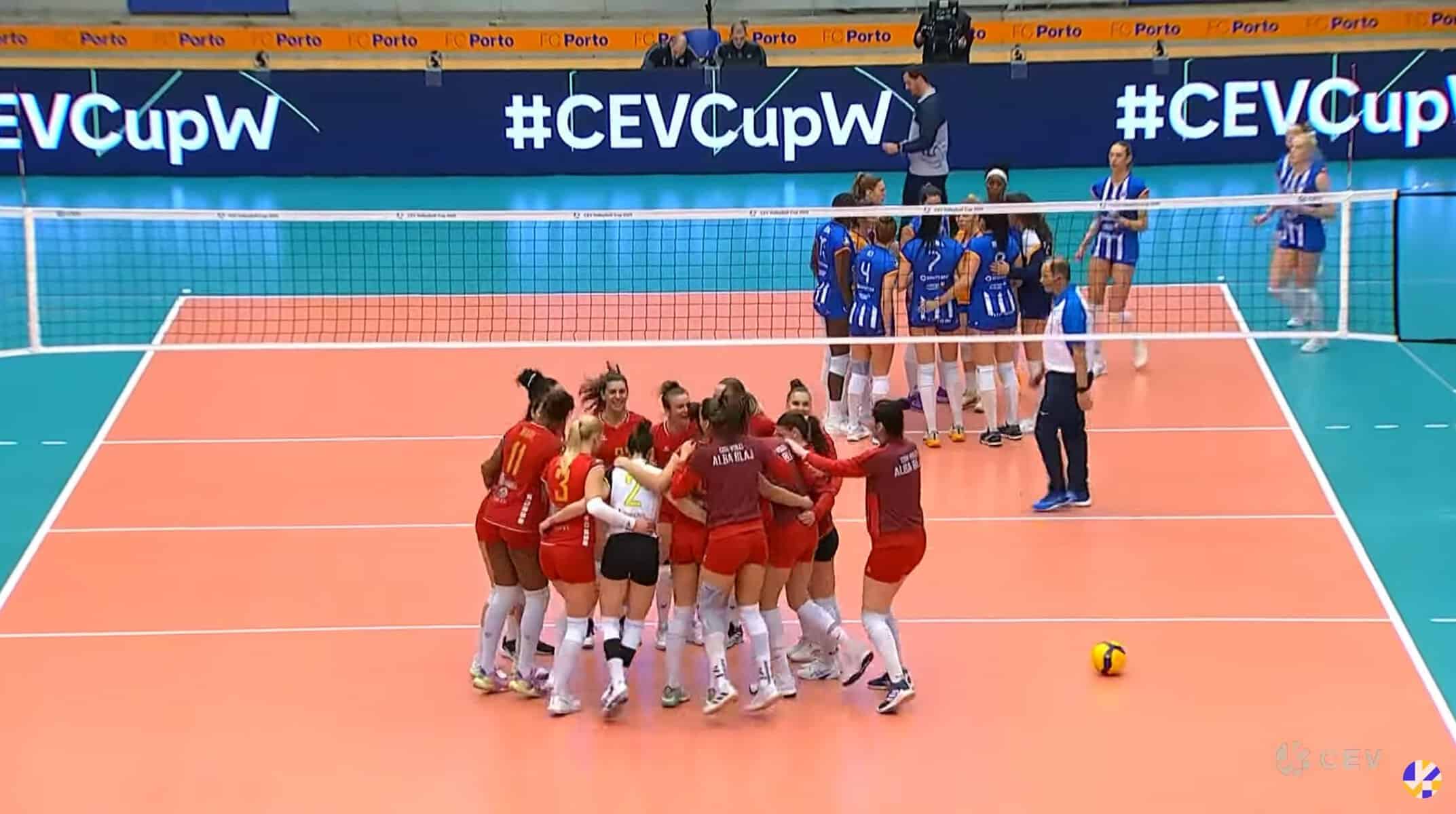 video: volei alba blaj, primul pas spre calificarea în semifinalele