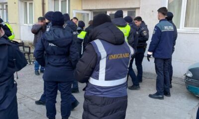 foto: acțiune a polițiștilor de imigrări din botoșani, alături de