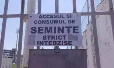 consumul de semințe este interzis pe stadionul „municipal” din botoșani