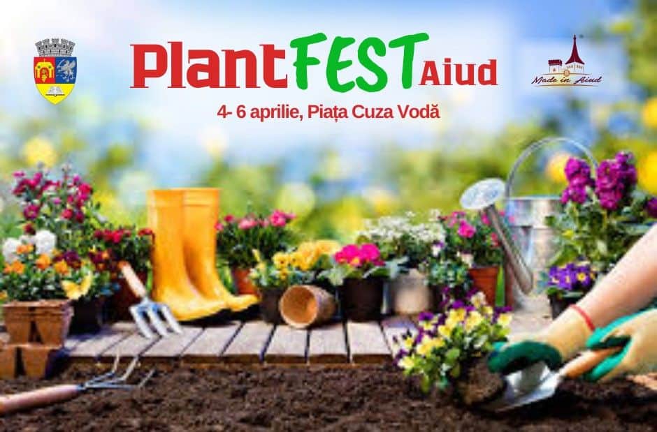 4 6 aprilie: plantfest aiud, târg de primăvară pentru iubitorii de