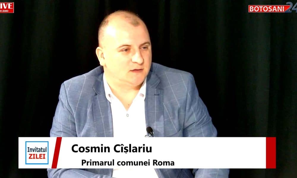 „invitatul zilei” la botosani24.ro: primarul comunei roma, cosmin cîșlariu