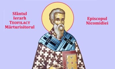 calendar ortodox 2025: sfântul ierarh teofilact mărturisitorul, episcopul nicomidiei