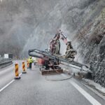 foto: circulație restricționată pe dn 7 – valea oltului. lucrări