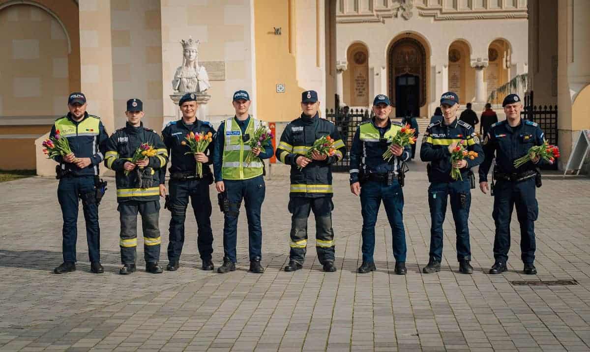 foto: misiune specială a polițiștilor, jandarmilor și pompierilor în cetatea