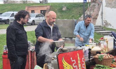 foto video: bontea, dumitrescu şi scărlătescu au gătit în cetatea alba