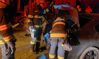 foto: accident în municipiul botoșani. un șofer a intrat cu