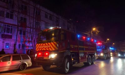 incendiu pe strada mihail kogălniceanu din botoșani. 20 de locatari