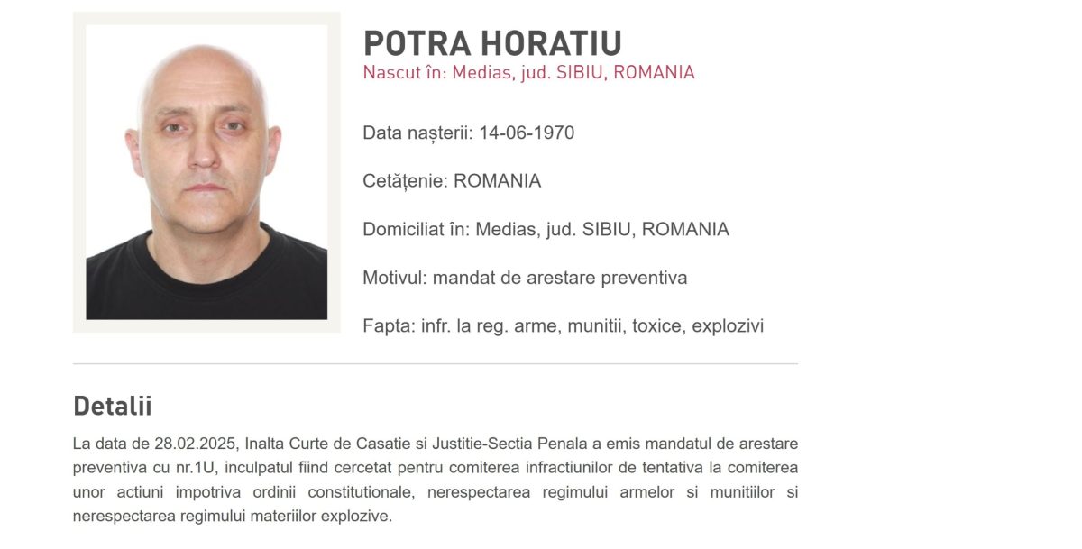 oamenii lui georgescu dați în urmărire de poliția română: mercenarul