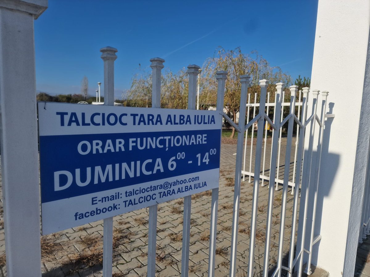 taxă de intrare la talciocul din alba iulia pentru vizitatori.