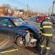 update foto: accident rutier la alba iulia. două mașini s au