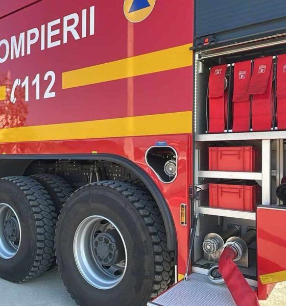 update: incendiu la o casă din alba iulia. pompierii intervin