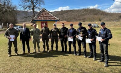 video: Întrecere în poligon, la alba iulia între luptători sas,