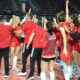 volei alba blaj a câștigat primul duel pentru finala campionatului.