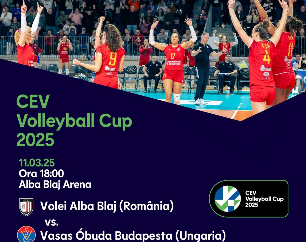 volei alba blaj, aproape de finala cev cup. va juca