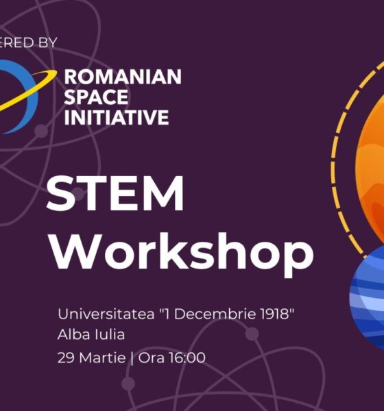 workshop pentru elevii pasionați de știință și spațiu, la alba