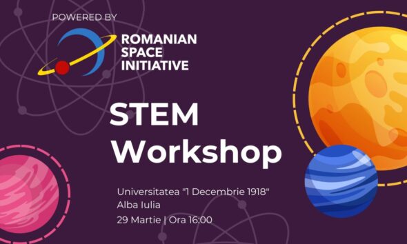 workshop pentru elevii pasionați de știință și spațiu, la alba