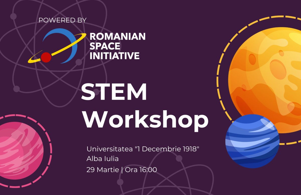 workshop pentru elevii pasionați de știință și spațiu, la alba