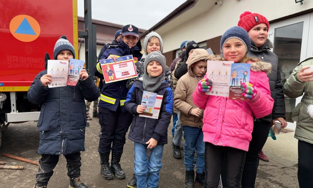 foto: „Împreună, mai pregătiți” – acțiuni de informare și educare