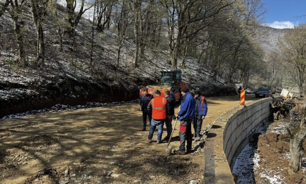 foto: lucrările la drumul județean dj 705 zlatna – almașu