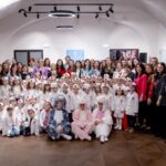foto „mugurii crucii roșii”: zeci de copii de grădiniță din