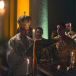 slujba de Înviere la catedrala arhiepiscopală majoră „sfânta treime” din