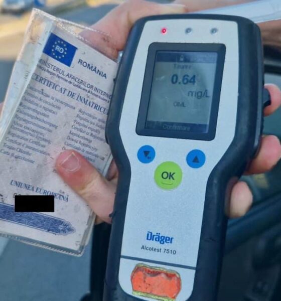 tânăr din roșia montană, prins de polițiști băut la volan,