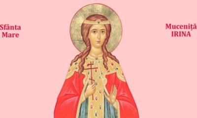 sfânta irina, sărbătorită de ortodocși pe 5 mai. este considerată