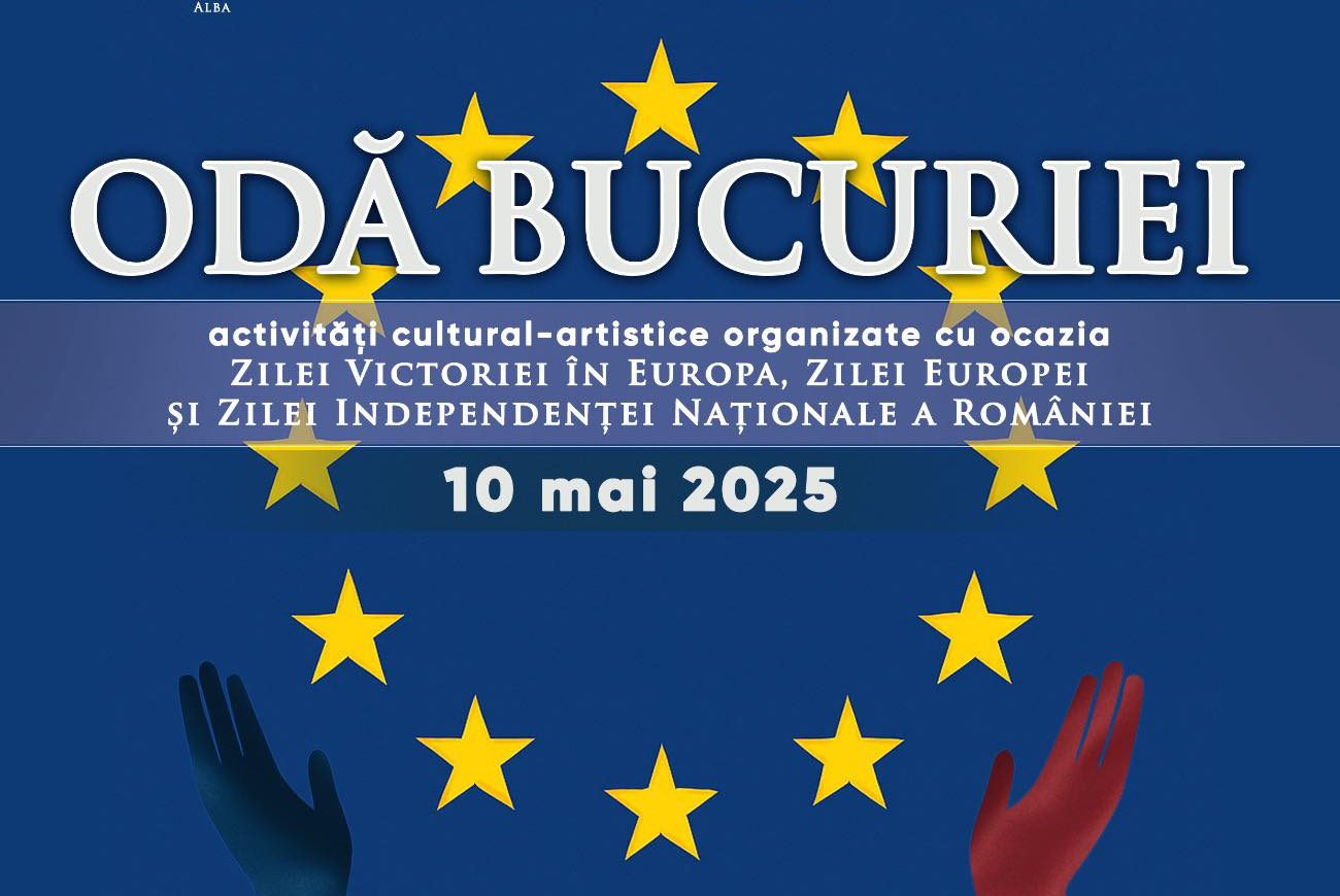 10 mai: alba iulia sărbătorește ziua victoriei, ziua europei și