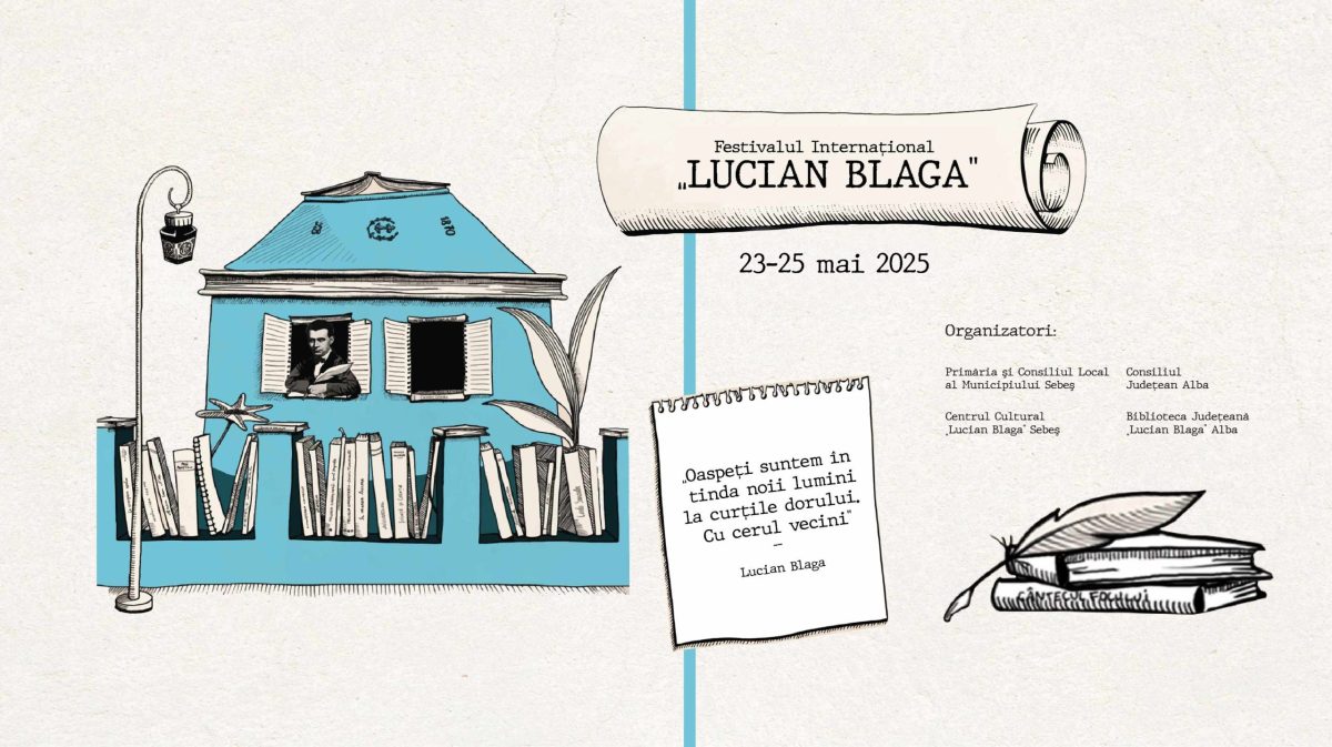 23 25 mai: festivalul internațional „lucian blaga”, la sebeș. ediție de