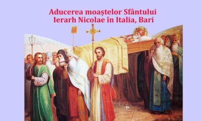 calendar ortodox 2025: mutarea moaştelor sfântului ierarh nicolae la bari