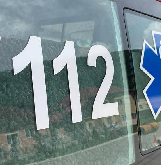 accident rutier la ieșirea din blaj: impact între un microbuz