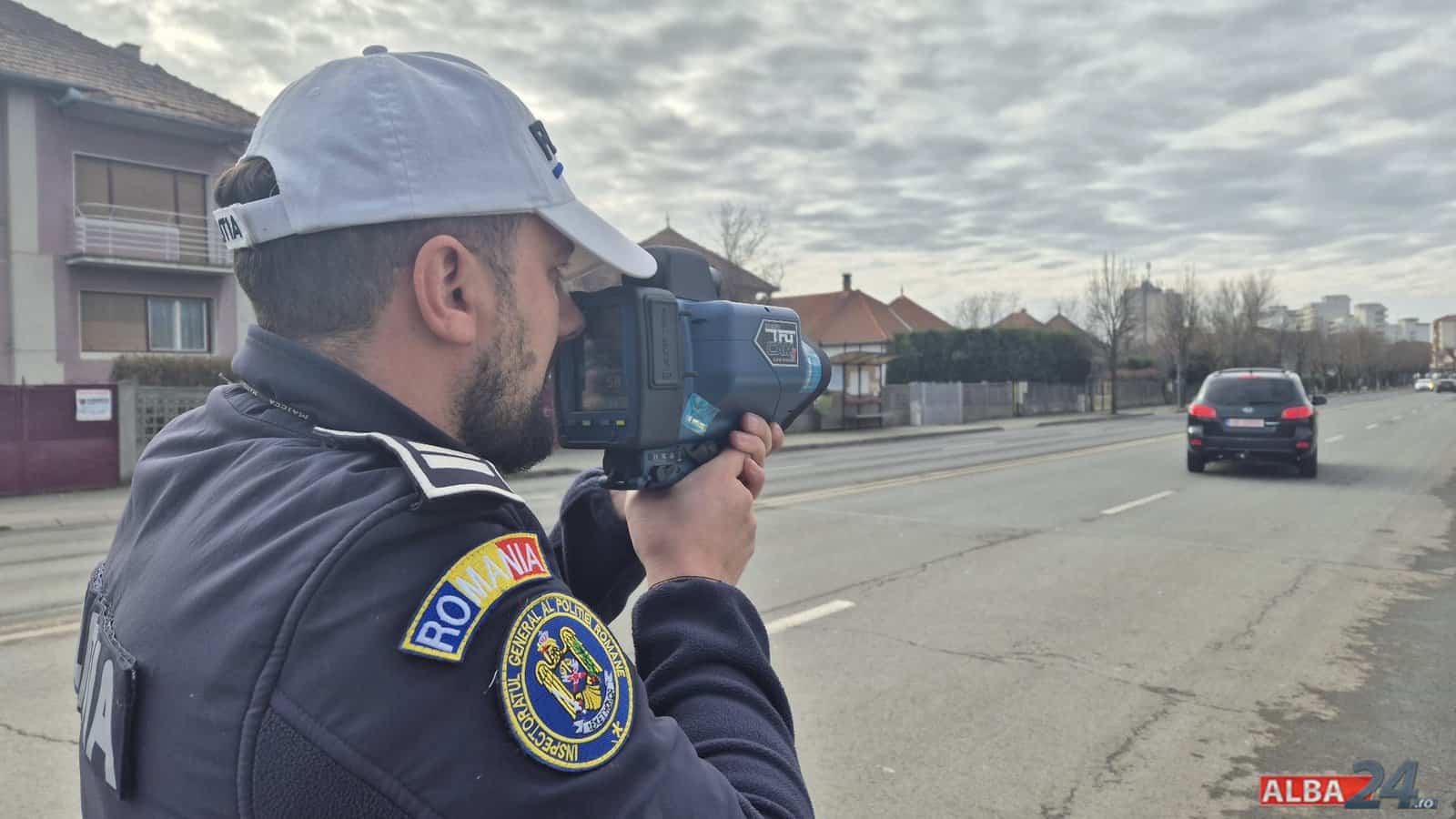 acțiuni ale polițiștilor și jandarmilor din alba. amenzi de aproape