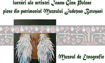 botoșani: expoziția de artă comparată „zbor printre rădăcini”