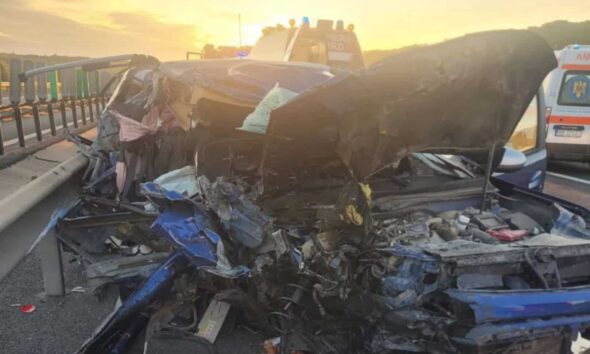 foto: accident mortal pe autostrada a1, în zona cristian. o
